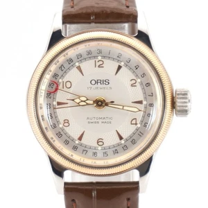 Oris Big Crown Pointer Date 7400 Automatic Ivory Dial Vintage Watch Fashion - Bild 1 von 13