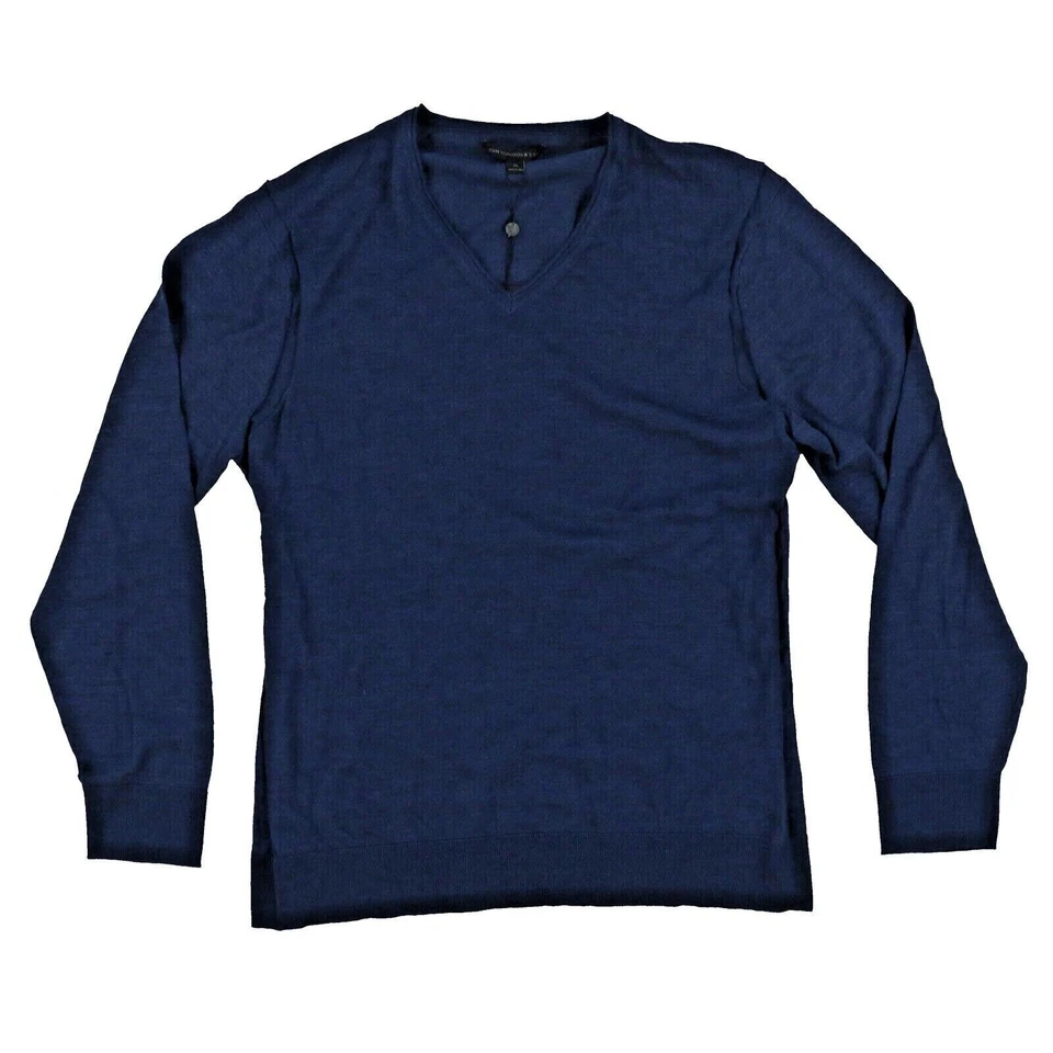 John Varvatos Para hombres Suéter Manga Larga Cuello en V Pullover Prendas Exteriores S M L XL Nuevo Foto 1 de 1