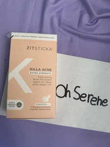 Zitsticka killa acné extra fuerza acción rápida 4 parches 4 hisopos de limpieza - Imagen 1 de 4