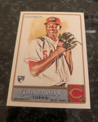 2011 Topps Allen & Ginter #5 AROLDIS CHAPMAN ROOKIE.......MINT - Image 1 of 2