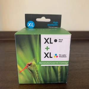 Atrament do drukarki HP 61XL (CH563WN + CH564WN) czarny + trójkolorowy wkład atramentowy zdjęcie - Zdjęcie 1 z 8
