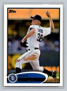 2012 Topps #256a Mat Latos San Diego Padres - Picture 1 of 2