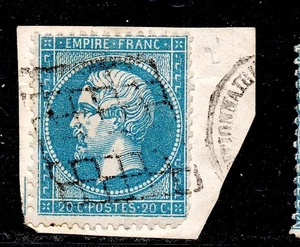 💎  20c EMPIRE No22 / SUP OBLIT GRILLE  corps EXPEDITIONNAIRE COTE 60 E/ ++💎 - Imagen 1 de 2