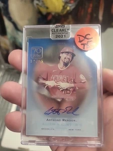 Anthony Rendon 2021 Topps Clearly Authentic Auto 12/25 Angels - Bild 1 von 4
