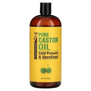 Pure Castor Oil, Cold Pressed & Unrefined, Unscented, 32 fl oz (950 ml) - Picture 1 of 2