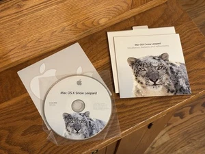 Apple Mac OS X Snow Leopard 10.6 Installation Disc System Software DVD Intel Mac - Picture 1 of 2