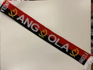 Angola Schal, Fanschal, Fußball Strickschal Nationen  - Bild 1 von 1