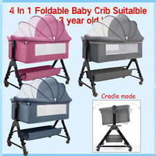 Bassinet Co Sleeper Baby Infant Portable Foldable Crib Travel Cot Cradle