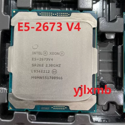 Intel Xeon E5-2673 V4 SR2KE 2.30GHz 20-Core LGA 2011-3 E5-2673V4CPU Processor - Image 1 of 3