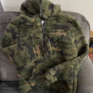 Off Campus Hoodie Fleece Camo Boy Girl 14 16 Unisex 125 NWT - Picture 1 of 3