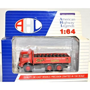 American Highway Legends AHL MACK CJ Stroh's Beer KEG BARREL Truck 1:64 NIB - Picture 1 of 4