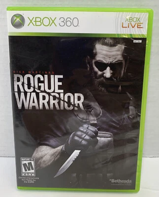Rogue Warrior Xbox 360 Estuche Manual Obra de Arte SIN JUEGO Foto 1 de 3