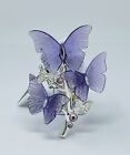 Bath & Body Works Wallflowers Plug-In Holder Diffuser Purple Butterflies NEW NWT