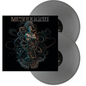 MESHUGGAH THE VIOLENT SLEEP OF REASON 2x LP *RARE* SILVER VINYL LTD 300 COPIES! - Picture 1 of 3
