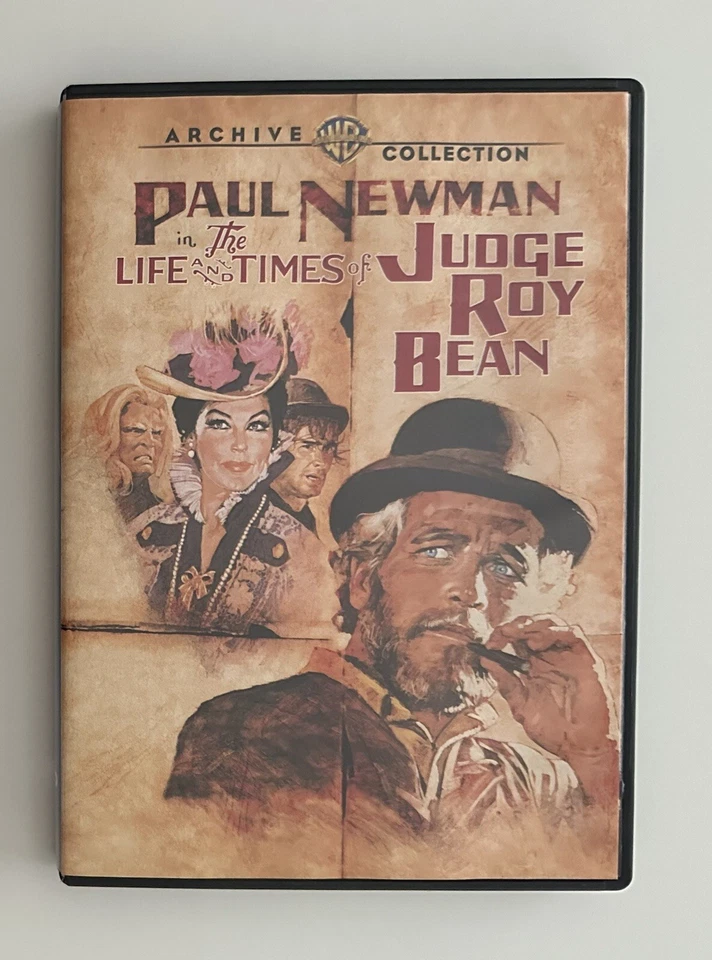 The Life & Times Of Judge Roy Bean (DVD) Region Free Warner Archive Paul Newman - Image 1 of 3