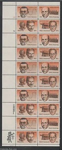 US #2055-2058 20c Plate Number Block of 20 AMERICAN INVENTORS Stamp MNH - Picture 1 of 1