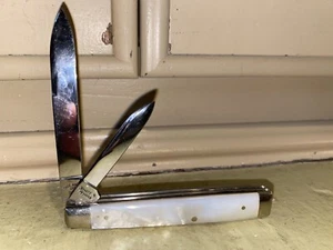 Gorgeous SCHATT & MORGAN DOCTOR'S MOTHER OF PEARL KNIFE LN - Picture 1 of 15