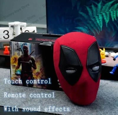 Dead-Pool Mask Light Up Eyes Remote Control Eyes Helmet Masks Props Gift - Image 1 of 4