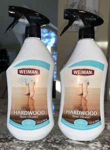 Lot 2 Weiman All Natural Hardwood Floor Cleaner 27oz Spray Bottle DISCONTINUED - Picture 1 of 5
