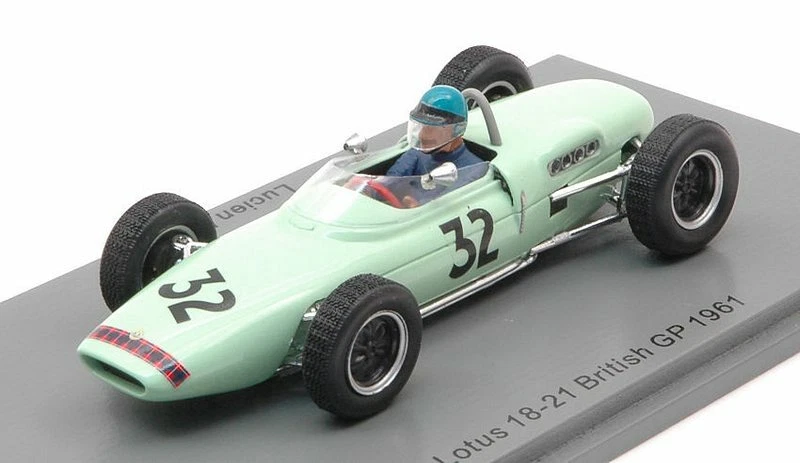 Lotus 18-21 British GP 1961 Lucien Bianchi 1:43 SPARK S7446 - Immagine 1 di 1