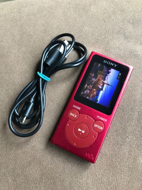 Sony Walkman NW-E394 Reproductor de MP3 Rojo 8 GB - Reproductor