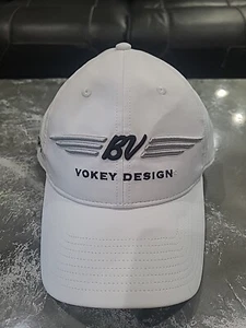 Titleist White Bob Vokey Design BV Wings Golf Hat Adjustable Rare 🔥 - Picture 1 of 7
