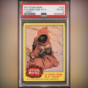 1977 Star Wars #175 A Closer Look At A Jawa PSA 9 - Picture 1 of 5