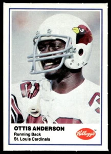 1982 Kellogg's Ottis Anderson St. Louis Cardinals Oddball MINT! - Picture 1 of 2