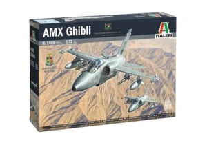 Italeri 1460 1/72 Scale Model Aircraft Kit Italian Air Force AMX Ghibli - Picture 1 of 1