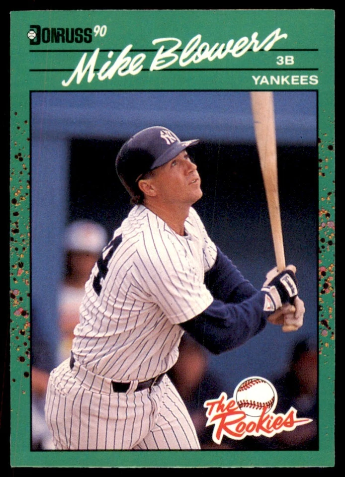 1990 Donruss The Rookies Mike Blowers Baseball Cards #26 - Image 1 of 2
