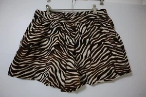 Seed animal print lined cotton shorts size 10 - Picture 1 of 2