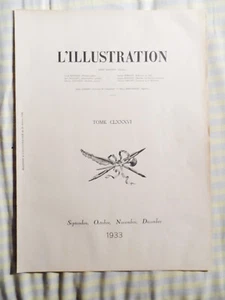 Die Illustration Zusammenfassung Band CLXXXVI Sep, Okt, Nov, Dec 1933 (Sup von 1934 01 20) - Bild 1 von 5