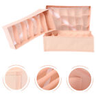  3 Pcs Underwear Storage Box Clothes Bags Drawers for Underpants Case