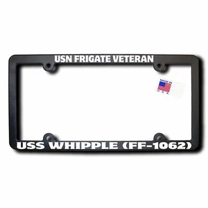 USN Frigate Veteran USS WHIPPLE (FF-1062)Frame w/Reflective Text - Picture 1 of 1