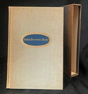 1948 Book John Brown's Body, Poem, Stephen Vincent Benét,  John Steuart Curry - Foto 1 di 12