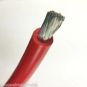 6 AWG Gauge Battery Cable, Marine Grade Wire Tinned Copper Auto, Boat, Solar - Picture 1 of 5