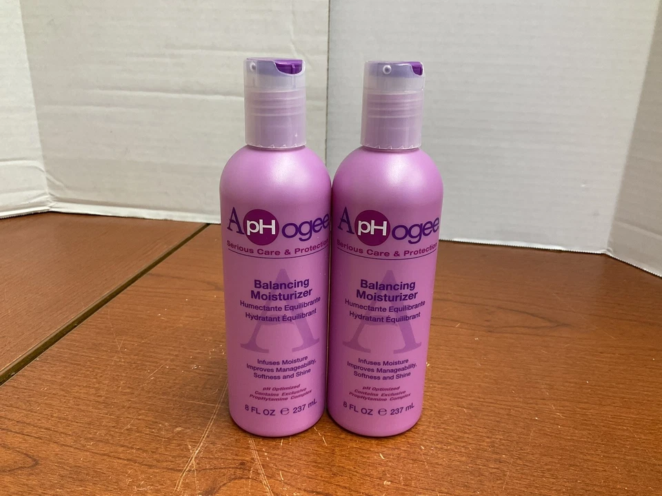Lote de 2 Hidratantes Equilibradores Aphogee 8 Oz Foto 1 de 1