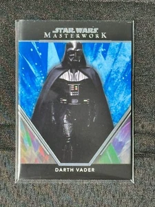 2024 Topps Star Wars Masterworks Darth Vader Blue Base - Picture 1 of 1