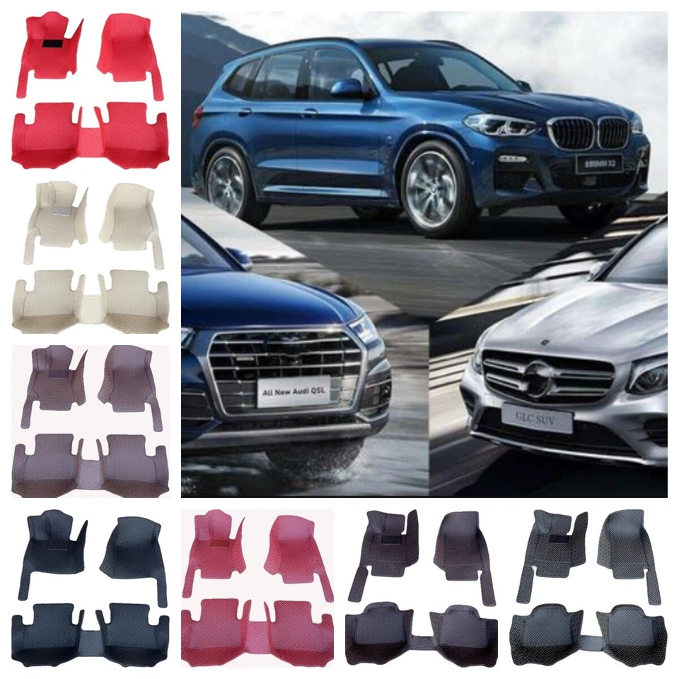 Fit For Cadillac All Models Car Floor Mats Liners Auto Carpets Waterproof Cargo Foto 1 de 4