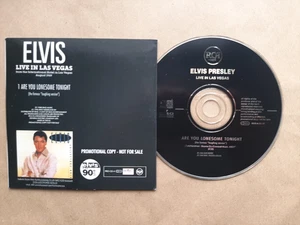 Elvis Presley- Lonesome Tonight (LAUGHING VERSION) 1996 DUTCH PROMO CD SINGLE - Picture 1 of 2