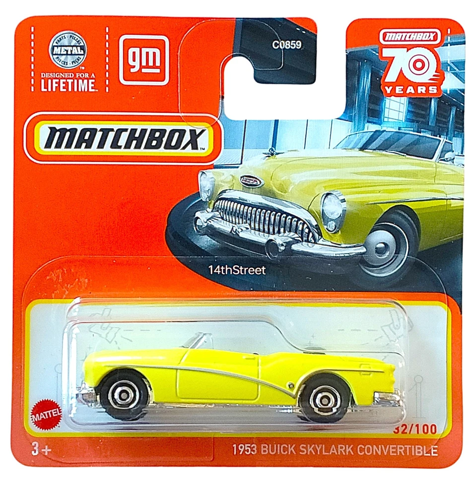 Matchbox Showroom #32/100 2023 - Buick Skylark 1953 convertible - tarjeta corta Foto 1 de 1