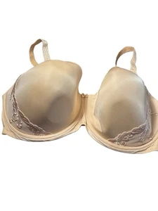 1st&Curve Womens NWT Beige Underwire Bra Size 44H - Picture 1 of 6