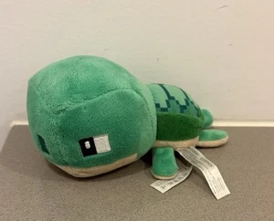 Mojang Jinx Minecraft Green 2018 Turtle Plush - Free Aus Post! - Picture 1 of 8
