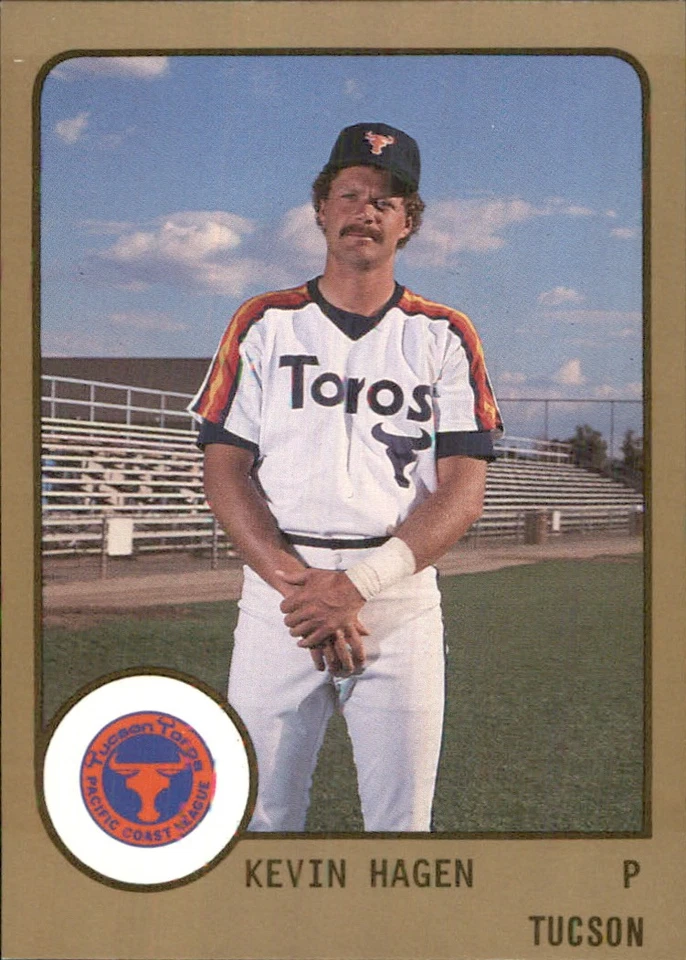 Kevin Hagen 1988 ProCards #180 RC Tucson Toros *AutographDen* - Image 1 of 2