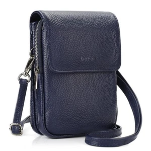 Small Genuine Leather Crossbody Bag Woman Cell Phone Crossbody Wallet Purses ... - Picture 1 of 6