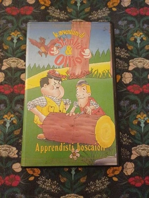 Le Avventure Di Stanlio E Ollio, Apprendisti Boscaioli VHS Eagle Home Video - Immagine 1 di 2