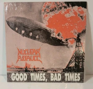 Nuclear Assault "Good Times Bad Times" Vinyl Record Album 1989 LP - Picture 1 of 11