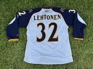 Kari Lehtonen #32 Atlanta Thrashers Reebok Hockey Jersey Sz XXL NHL - Picture 1 of 12