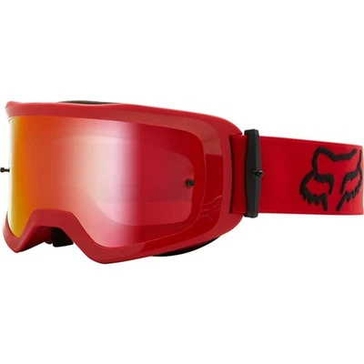 Fox Main Stray Goggles with Spark Lens (One Size Fits Most, Flame Red) - Image 1 of 3
