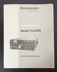 Kenwood TS-830S HF Transceiver Instruction Manual ORIGINAL - Picture 1 of 15